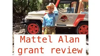 Jurassic Park Toy Review #1 Mattel Alan Grant