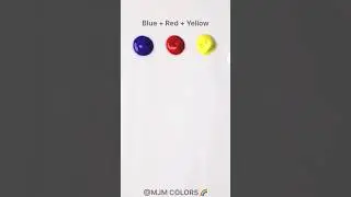 How to Mix Olive Green Color with Primary Colors | Color Mixing Tutorial