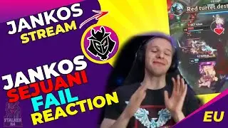 G2 Jankos Reacts to His Sejuani FAIL at Worlds | G2 vs SKT