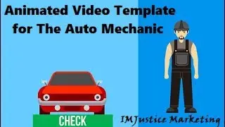 Auto Mechanic Animated Video