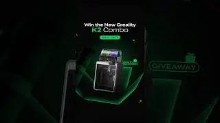 🎉 GIVEAWAY TIME NOW 🎧 Enjoy the ASMR Unboxing of Creality K2 Combo and Win It!