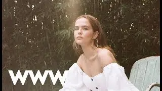On Set With Zoey Deutch, Our July Cover Star | Who What Wear
