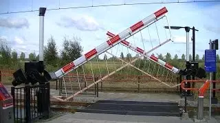 Spoorwegovergang Beesd // Dutch railroad crossing