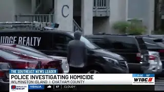 Chatham County Police Dept. investigating homicide in the 100 block of Oyster Shell Rd.
