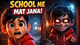 Aakhri Ghanti 🔔 | 11 Saal Ka Ladka Aur Haunted School | AI Horror Story