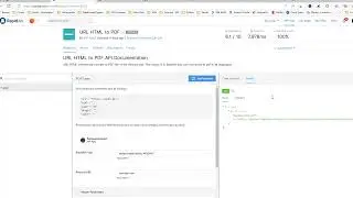 Generate PDF from HTML and URL