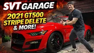 2021 Shelby GT500 Gets a NEW Look! Stripe Delete & Full Gtechniq Ceramic Coating