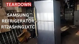 TEARDOWN SAMSUNG REFRIGERATOR RT2ASHNG1XTC