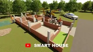 construction 2bedroom smart house 21X40  Ghar Ka Naksha घर का नक्शा घर डिज़ाइन modern  #shortvideos