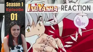 Inuyasha REACTION by Just a Random Fangirl 😉 | Episode 01 | LETS FUCKIN GO