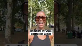 Не единственный веган на VegFest в Кливленде #vegan