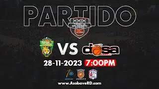PARTIDO TBS LA VEGA: PARQUE HOSTOS VS DOSA  | 28-11-2023