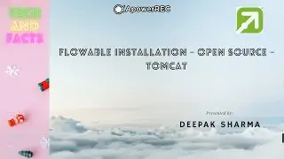 2 - Flowable BPM Installation - Open Source Tomcat | Windows | Standalone