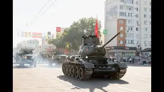 На тираспольской площади имени Суворова состоялся Военный парад