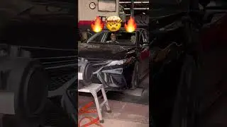 STOCK Toyota Camry TRD makes WAY more power than rated!!! 267whp 338wtq! #dyno #toyota #toyotacamry