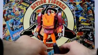 6star6scream6 - KO Transformers Masterpiece MP-28 MP28 Hot Rodimus Knock off обзор [RUS] [РУС]