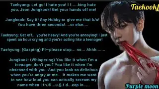 Taekookff/enemies into husbands/arranged marriage with childhood enemies but...../taekook oneshort