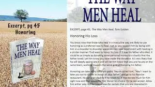 Excerpt: The Way Men Heal  - Healing through Honoring
