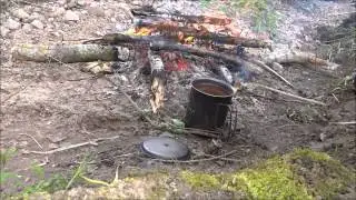 bushcraft breakfast VR to Zedoutdoors