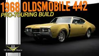 🏁1968 Oldsmobile 442 Build:  Modern Technology in a Classic Car Design | V8 Speed and Resto Shop