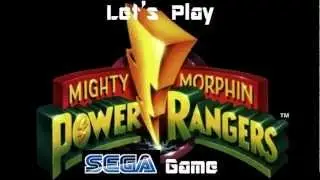Lets Play-MMPR Sega Game 1