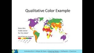 GIS Level 1 Video 18: Choosing color