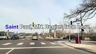 From Lake Street Minneapolis Minnesota To Saint Paul Minnesota.