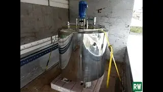 250215 撹拌機付き ジャケットタンク タケウチ 試運転動画