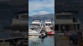 Downtown Marina Kelowna, BC Canada
