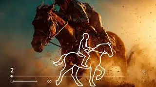 Immersive Warm Up | Horse Riding  Game | level 2 #warmup #workout #horseriding #immersiveworkout