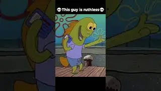 The SpongeBob background fish are absolutely savage💀 #spongebob #edit #meme #pov #savage #nick