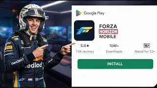 I found FORZA HORIZON for mobile in Play Store #youtube 