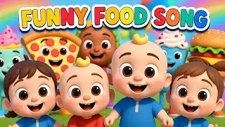 Funny Food Song | Yummy Yum Yum | Kids songs | Nursery rhymes | Ninu kids world 