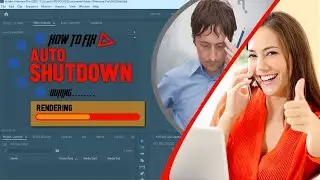 How to fix Auto Shutdown While Rendering Video | All Software problem solved! 100%.