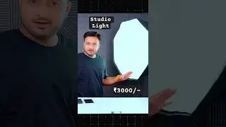 Studio Light Under ₹3000/-🔥 #studiolighting #youtubesetup #youtubelight