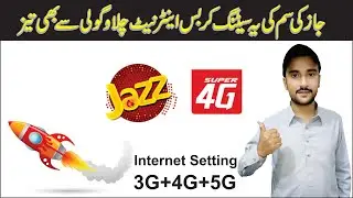 Jazz Ki Sim Par 4G 5G Internet Setting Keasy Kren Jazz 4G 5G Setting 2022