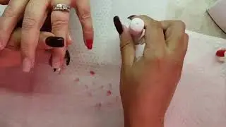 Nailart Stamping: Delicate Garden plate by CJS