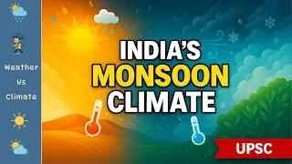 India&rsquo;s Climate Explained 🌡️ | Weather vs Climate | From Desert Heat to Himalayan Cold