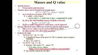 CHEM 312 Lecture 2 Spring 2025:  Nuclear Properties