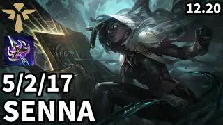 Senna Support vs Heimerdinger - Ranked Grandmaster - Patch KR 12.20