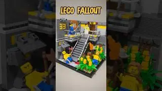 LEGO Fallout Wedding scene. #lego #afol #afolclub #legoshorts #fallout #legomoc