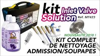 Inlet Valve Solutions - kit de nettoyage des soupapes d'admission sans d&eacute;montage