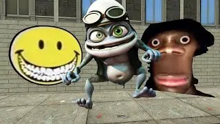 Family Giddy, My Name Is Aughh And Crazy Frog in The Hole Nextbot Gmod