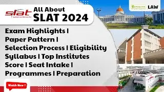 SLAT (Symbiosis ) 2024 - Exam Highlights | Paper Pattern | WAT & PI | Selection | Eligibility |Score