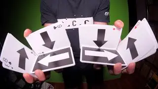 Очень медленный кардистри с участием ArrowDynamix Playing Cards