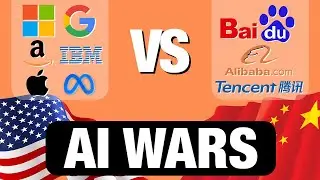БОЛЬШАЯ ДЕВЯТКА! Какие компании победят в войне ИИ? #ai #aiwars #microsoft #google #baidu
