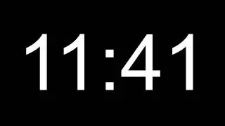 41 Minutes Or 2460 Seconds Accurate Timer
