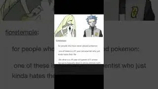 Who&rsquo;s who? #cyrus #lusamine #tumblr #shorts #meme