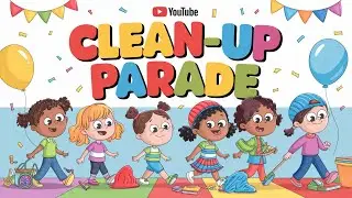 🎉 Clean Up Song for Children and Kids! 🎶 Clean-Up Parade  2024 🥳