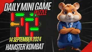 DAILY MINI GAME PUZZLE HAMSTER KOMBAT TODAY 14 SEPTEMBER 2024